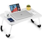 product_image_name-Generic-طاولة كمبيوتر محمول ، قابلة للطي، طاولة سرير ومكتب محمولة، حامل كمبيوتر محمول للسرير والمكتب للعمل والكتابة والرسم وتناول الطعام-1