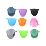 product_image_name-Generic-2pc Silicone Mini Oven Mitts â€“ Heat-Resistant Baking Gloves & Pinch Handles, Non-Slip Hot Handle Holders for Microwave & Kitchen (Multicolor)-5