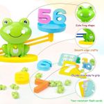 product_image_name-Generic-Frog Math Balance Toy – Educational toy for children to learn counting and addition – Includes frogs, numbers, and challenge cards – Ideal for children aged 3 and up – Safe and durable material-6