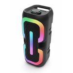 product_image_name-JNUOBI-GN-20 Portable Bluetooth Party Speaker Dual 6.5 Inch Woofers 40W Stereo Sound with Full Panel RGB Light Show, USB Support & 2400mAh High Capacity Battery for Outdoor Events-1
