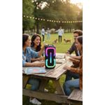 product_image_name-JNUOBI-GN-20 Portable Bluetooth Party Speaker Dual 6.5 Inch Woofers 40W Stereo Sound with Full Panel RGB Light Show, USB Support & 2400mAh High Capacity Battery for Outdoor Events-5