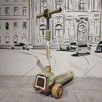 سكوتر للأطفال بثلاث عجلات قابل للطي مع عجلات LED ومقود قابل للتعديل - خفيف الوزن وسهل لتدريب التوازن