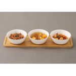 طقم أوعية تقديم من البورسلين LMLW45-4T+G، 4 قطع، أنيق