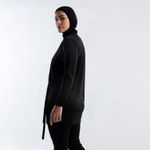 product_image_name-Beyond Fitness-Sportswear Women Nordx long fit t shirt - Black-3