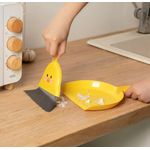 product_image_name-Generic-طقم فرشاة ومجرود يدوي على شكل بطة للتنظيف السريع - مقشه وجاروف - طقم مقشة وجاروف - مكنسة - مكنسه-2