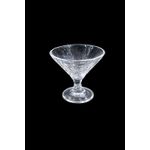 product_image_name-Generic-عدد 6 كاسات. زجاجي شفاف بقاعدة للعصائر والايس كريم-2