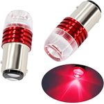 لمبة LED للسيارة من Caper - (أحمر) - قطعتان