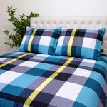 طقم ملاية سرير قطن عامرية 4 قطع مقاس 265*240