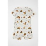 product_image_name-Defacto-Baby Boy Envelope Neck Regular Fit Overalls - Ecru-4