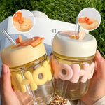 product_image_name-Generic-كوب بيركس عالي الجودة مزود بفتحة للقش سعة 350 مل-١  قطعة-2