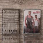 product_image_name-Generic-المشد الأصلي للرجال ذو 3 طبقات مدمجة - للبطن والصدر والخصر وتحفيز التعرق - قطن مريح للاستخدام اليومي طقم من قطعتين (صغير)-7