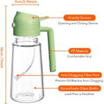 product_image_name-Generic-موزع زيت الزيتون، بخاخ زيت 2 في 1 للطبخ، زجاجة بخاخ زيت زجاجية سعة 16 أونصة/470 مل مع صبابة، موزع زيت بدرجة الغذاء وبخاخ زيت للمطبخ، للسلطة، الطهي، الشواء (أسود وأخضر)-8
