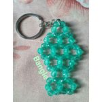 سلسلة مفاتيح فانوس رمضان خرز أخضر