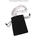 product_image_name-Generic-سجادة صلاة إسلامية سميكة للأطفال والرجال والنساء مع مسبحة صلاة إسلامية للعيد والسفر ورمضان، ناعمة وفاخرة (لون وردي).-5