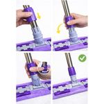 product_image_name-Generic-Parquet Mop (360° Rotate) High Quality Microfiber Material -3