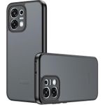 Case for Oppo A6 Pro 5G Case with Anti-Fingerprint & Fall Protection & Non-Slip Flexible Silicone + Matte Acrylic Protective Mobile Phone Case