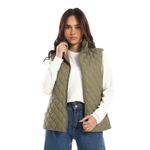 product_image_name-Esla-Esla سترة مبطنة بسوستة على الرقبة - زيتوني-1