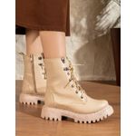 تيتو فاشن - حذاء آفا للكاحل - بيج