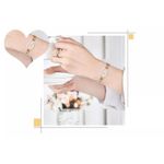 product_image_name-Generic-ساعة يد كوارتز حريمي أنيقة - فضي/أبيض-4