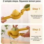Generic عصارة ليمون وبرتقال يدوية سهلة العصر - image 5