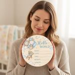 product_image_name-Generic-Andrain Birth Stat Sign, Hello World, Footprint (Blue)-3