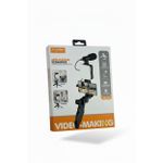 product_image_name-PLOKAMA-PK-771 طقم حامل ثلاثي لصناعة الفيديو مزود بإضاءة LED، ميكروفون وجهاز تحكم عن بعد لاسلكي-5