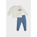 product_image_name-Defacto-Baby Boy Bike Neck Regular Fit Knitted Set - Ecru-1