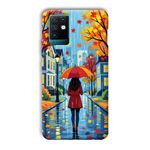 جراب سيليكون مطبوع من SS متوافق مع هاتف Infinix Note 8i