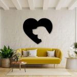 product_image_name-Generic-فن حائط قلب لعشاق الكلاب - ديكور خشبي لصورة ظلية حب الحيوانات الأليفة-1
