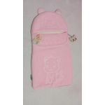 Lovely Baby بورد أطفال قطيفة حفر على شكل دوران بسوستة وميدالية ومبطن فرو من الداخل بجودة عالية ومقاس كبير 