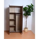 product_image_name-Generic-دولاب تخزين ملابس خشب - بيج-3