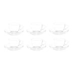 product_image_name-Generic-Coffee Cup With Plate - 12 Pcs - 90ml-1