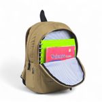 product_image_name-Force-Basic Waterproof Backpack - Daily Use Unisex - Beige-2
