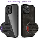 product_image_name-Generic-جراب حماية شفاف نحيف ومتعدد المواد شاملاً البلاستيك، والسيليكون المطاطي الناعم، والأكريليك المقاوم للاصفرار لجهاز iPhone 14 Pro Max (للنساء). أسود.-4