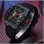 product_image_name-MINI FOCUS-ساعة مع حزام سيليكون أسود للرجال MF0399G-2