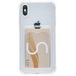 جراب محفظة شفاف لهاتف ابل ايفون اكس اس ماكس