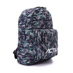 Activ Self Pattern Backpack with Front Pocket – Black, Green & Grey - image 2