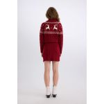 product_image_name-Defacto-Woman Slim Fit Skirt - Red-2