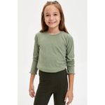 Defacto Girls' Basic T-Shirt