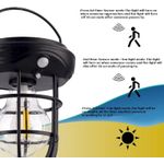 product_image_name-Generic-كشاف فانوس طوارئ LED يعمل بالطاقة الشمسية للتخيم - اسود-5