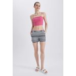 product_image_name-Defacto-Fall in Love Regular Fit Ethnic Patterned Swimming Shorts-2