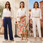 Generic Casual Solid Blouse - White - image 3