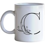 vector letter Mug C