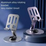 product_image_name-Generic-حامل معدني للهاتف المحمول والتابلت مع دوران 360 درجة، تصميم قابل للطي، قاعدة مستقرة، ووسائد سيليكون مانعة للانزلاق-5