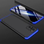 product_image_name-Gkk-جراب حماية قصوى 360° 3 في 1  بحماية للكاميرا لهاتف شاومي ريدمي نوت 10 برو  (Redmi Note 10 Pro Cover)  - أزرق و أسود-1
