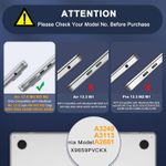 product_image_name-Mosiso-متوافق مع ماك بوك إير 13 بوصة غطاء 2024 2023 2022 M3 M2 A3113 A2681، غطاء صلب لماك بوك إير 13.6 بوصة، نحيف للغاية بلون طبيعي أصلي وغطاء لوحة مفاتيح، شفاف-2