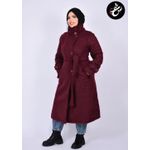 product_image_name-Generic-Women Long Mohair Coat with Belt & High Neck – Modest Warm Overcoat-1