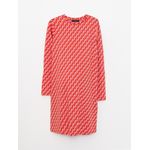 product_image_name-LC Waikiki-فستان طويل الأكمام بتصميم رقعة-4