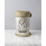 بطانية سرير شتوية - قماش مخمل ناعم - مقاس 230x220 سم - مارون