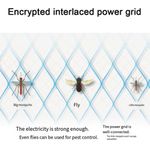 product_image_name-Generic-ملصق قاتل الذباب الكهربائي ميني من ST Love مع منفذ USB، مصباح UV، حماية بشبكة ثلاثية الطبقات لغرفة المعيشة وغرفة النوم-3